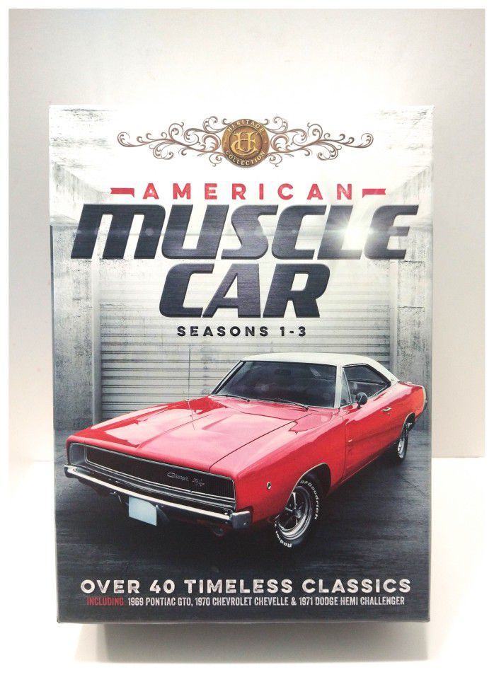 American Muscle Car' Seasons 1 - 3 On 6 DVDs - Over 40 Muscle Cars Featured