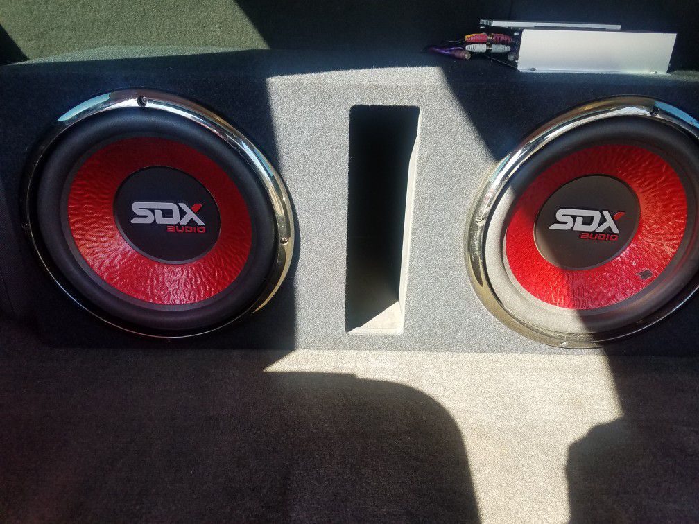 Sdx 12 in subwoofers