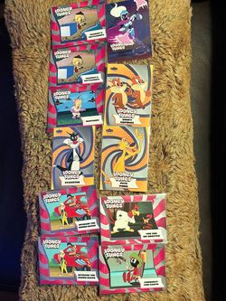 Nice 👍! 2024 Fleer Retro Looney Tunes Trading Card Lot (11 Cards - Base & Inserts) !