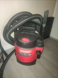 CRAFTSMAN CMXEVBE17925 5 Gallon 5.0 Peak HP Wet Dry Shop Vacuum