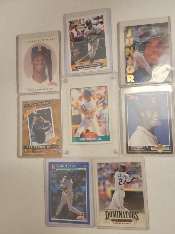 Lot Of Ken Griffey Jr Baseball Cards