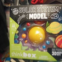 Solar System 3D 30 Piece Model Set by Thinkbox