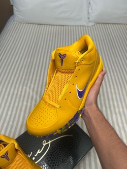 Kobe 4 Protro “Draft Pack”  LAKERS COLORWAY 🟪🟨