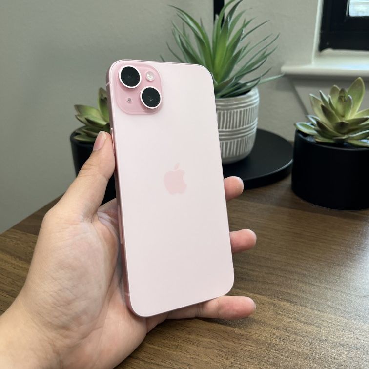 iPhone 15 Plus 512gb Pink 🩷⭐ 100 BH Cricket Wireless Only