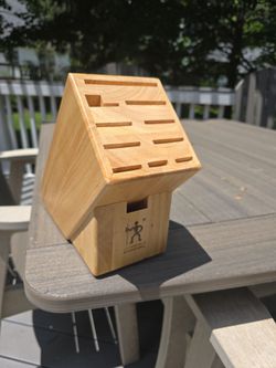 J A Henckels knife block