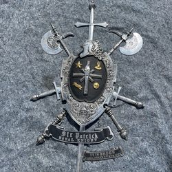 Vintage Arms Medieval Shield  Shied Wall Art