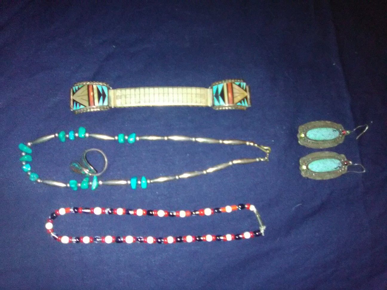 Native Jewelry Lot (Sterling Silver)