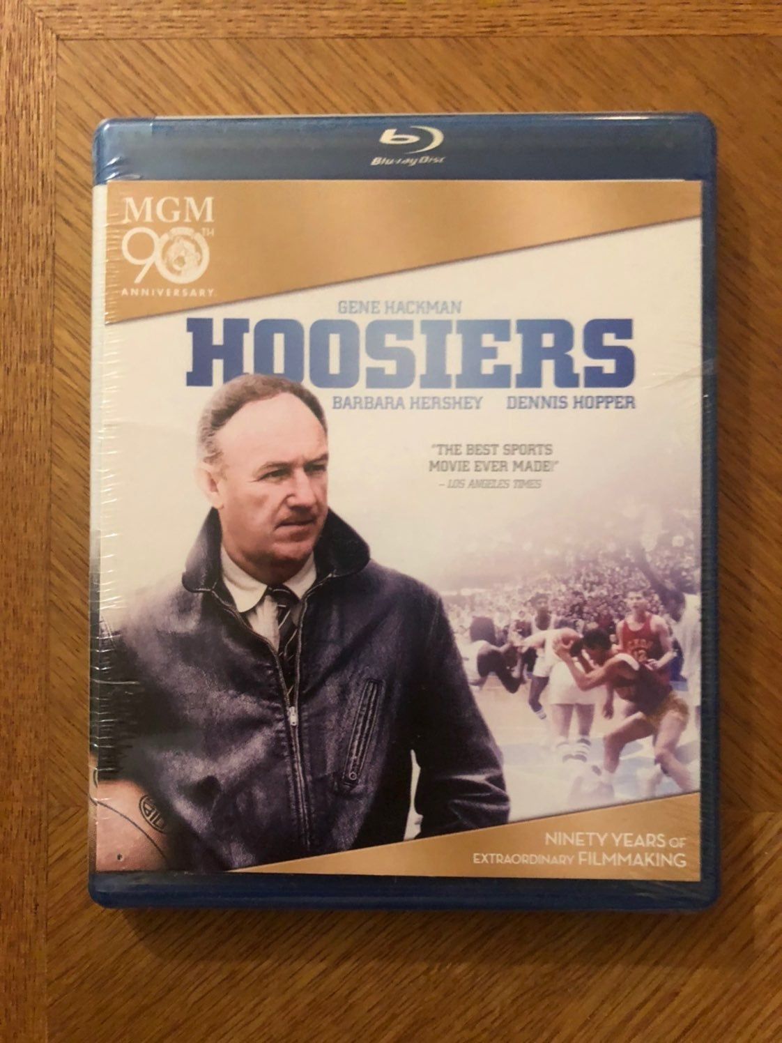 Hoosiers Blu ray NEW movie basketball Gene Hackman film sports classic