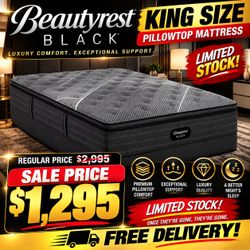 Beautyrest Black King Size Pillowtop Mattress
