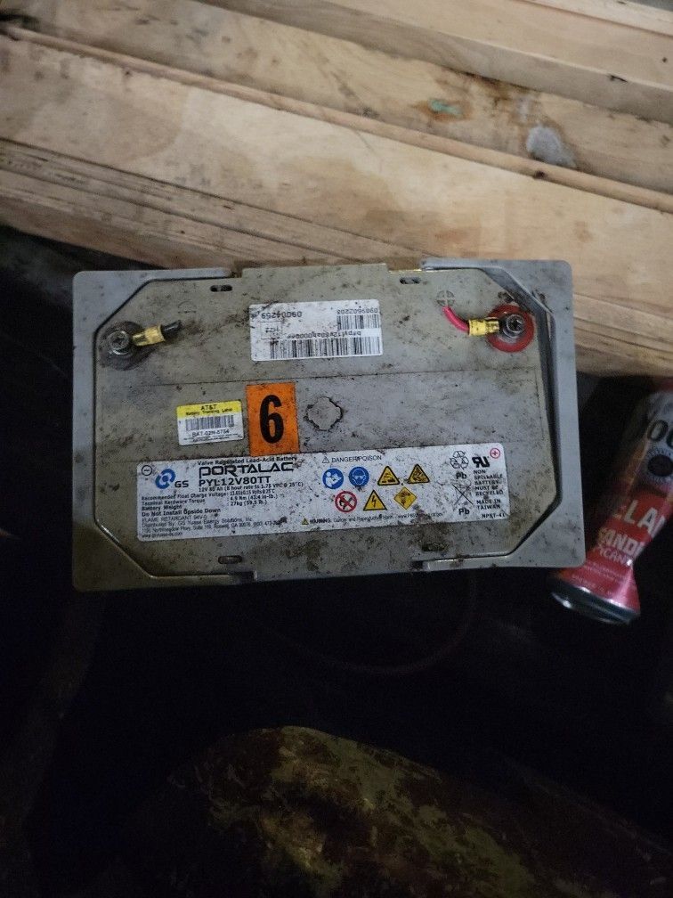 12v Battery 80tt