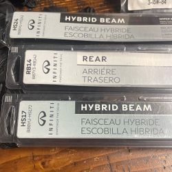 Wiper Blades Set Of 3