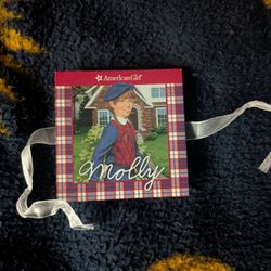 Molly American Girl Mini Paper Doll Book 