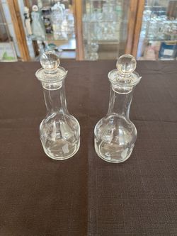 Princess House, Oil, And Vinegar Set