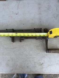 Vintage Rare Jacobs Heavy Duty Chank Handle 72” Bar Clamp USA