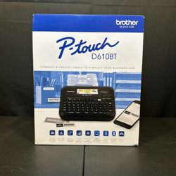 Brother P-touch PT- D610BT Business Professional Connected Label Maker
