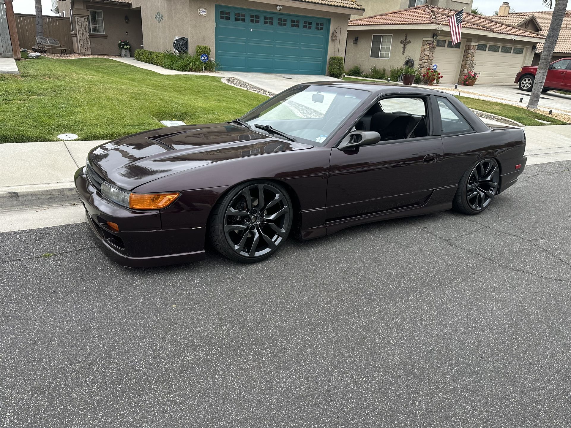 240sx S13 Kouki 180sx Fiberglass Side Skirts