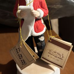 Emmett Kelly Jr Collection Santa Music Box