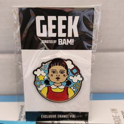 SQUID GAMES - Bam Geek Box Enamel Pin Chase