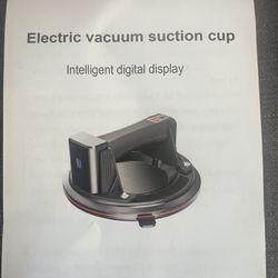 Electric 8” Vacuum Suction Cup (2 Available)
