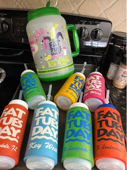 Fat Tuesday cups $50