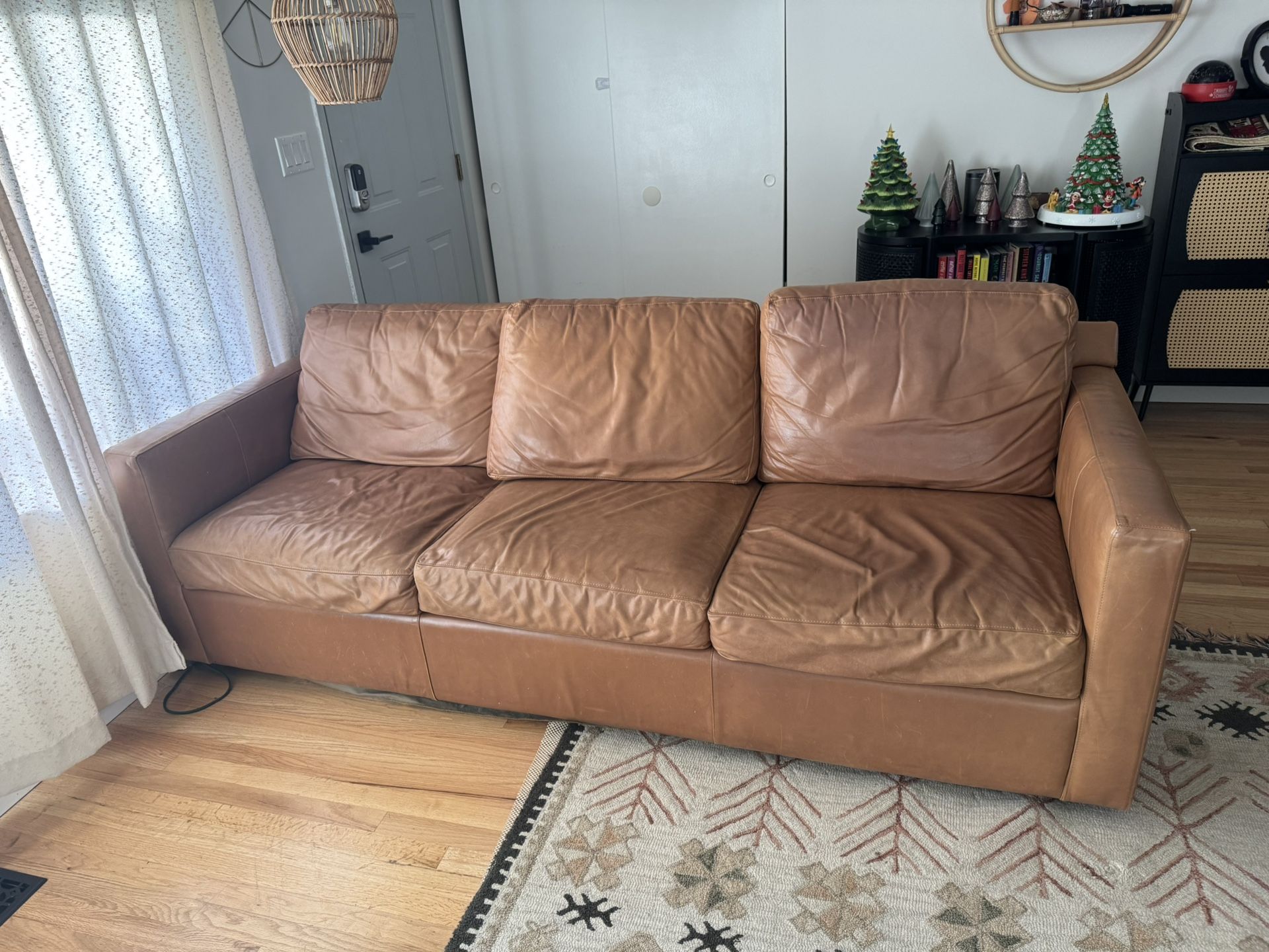 Queen size sleeper sofa with air mattress 