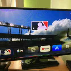 Panasonic Viera TC-P55ST60 55" Plasma TV w/stand and turntable