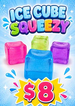 Squeeze Ice cube 