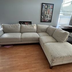 Free L Shaped Couch, Splits In Middle 