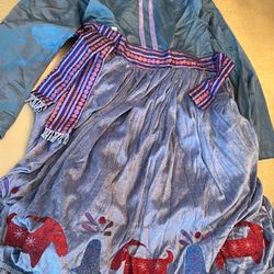 Elza Disney Frozen Disney Brand Dress Size 7/8 Girls With Tutu