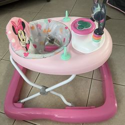 3 Items - A Baby Stroller, Walker And Bouncer