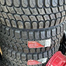 35/1250/17 MT New Tires 