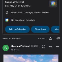 Sueños GA 2 day ticket 