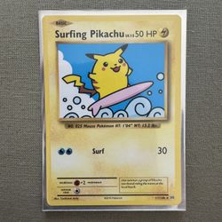 Surfing Pikachu #111 Pokemon Evolutions  