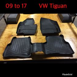 09 to 17 VW Tiguan Weathertech Mats