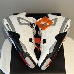 Jordan 4 “White Cement” - Sizes 12, 12.5, & 13