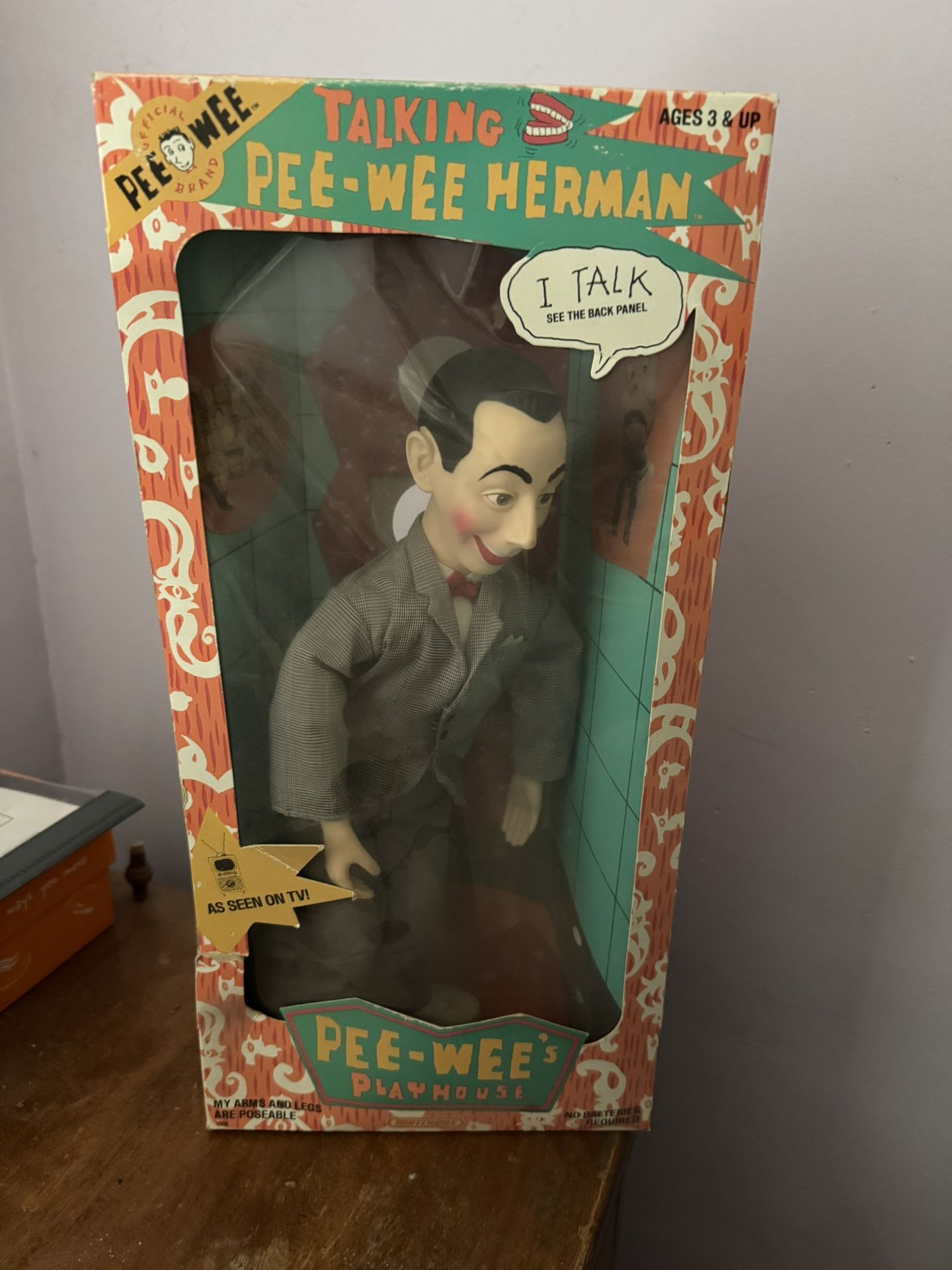Talking Peewee Herman Doll