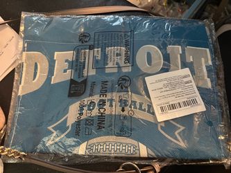 Detroit Football garden flag