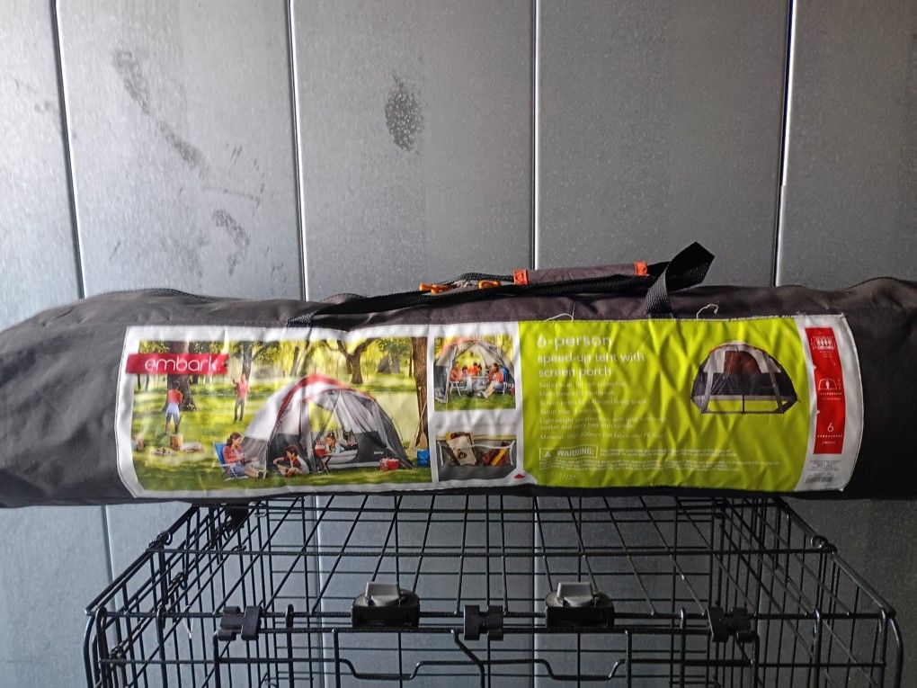 Embark 6 Person Tent With Screened In Porch