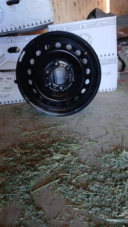 Ford bronco steel wheels center caps&lugnuts