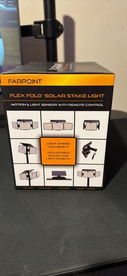 FLEX FOLD SOLAR STAKE LIGHT