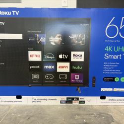 ONN 65” Smart Tv 4k