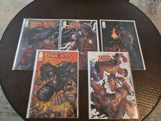 Final Boss #1-5 First Print Standard Cover Set (Tyler Kirkham) Image Comics