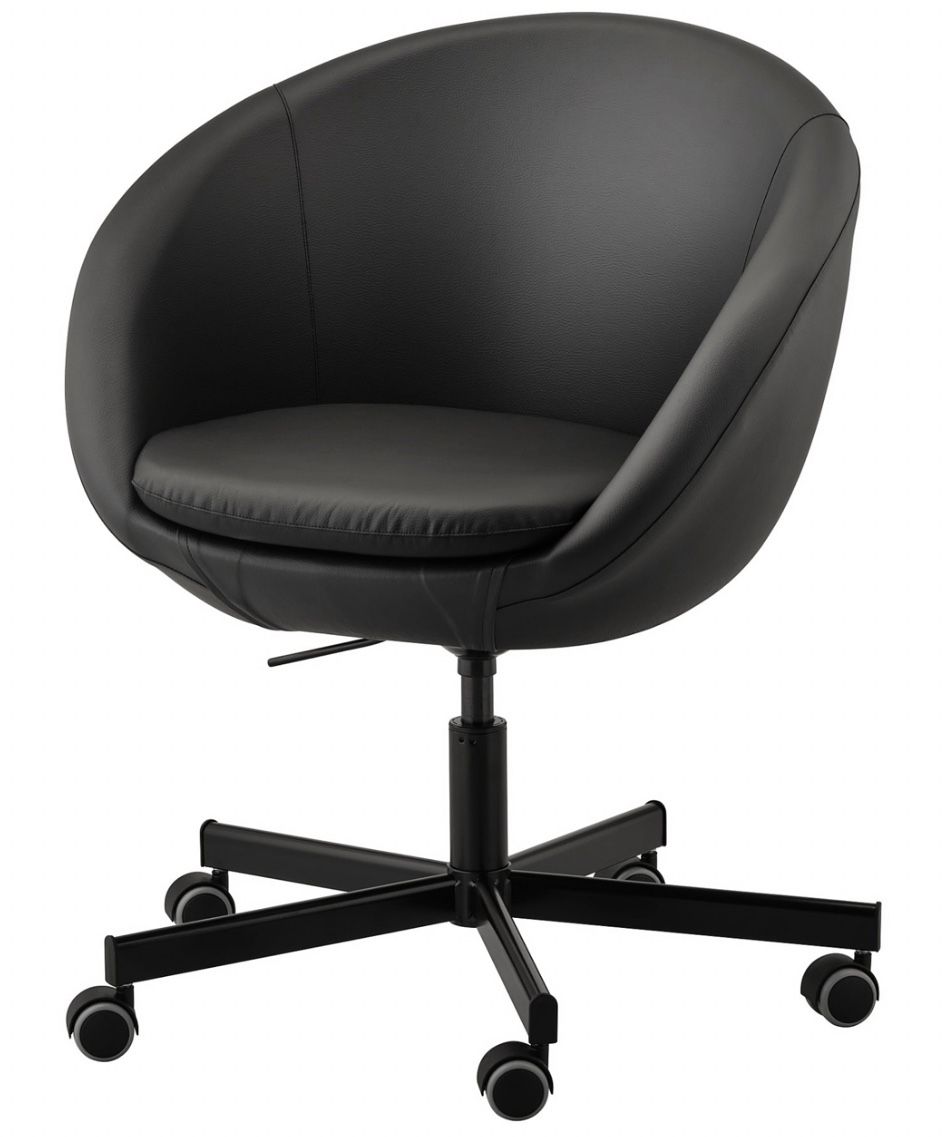 2 Swivel Black Chairs