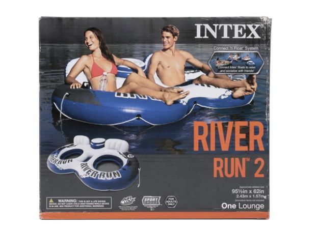 Intex River Run 2 - Inflatable Float With Cooler