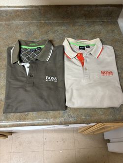 HUGO BOSS POLOS SIZE LARGE