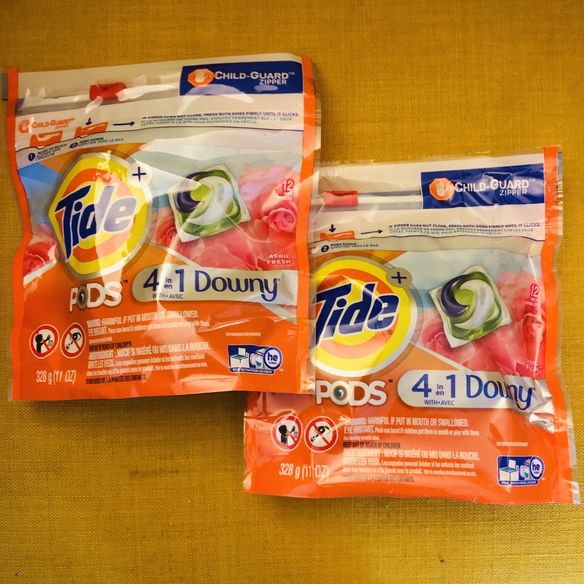 Tide Pods 4in1 With Downy