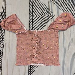 Mauve Crop Top
