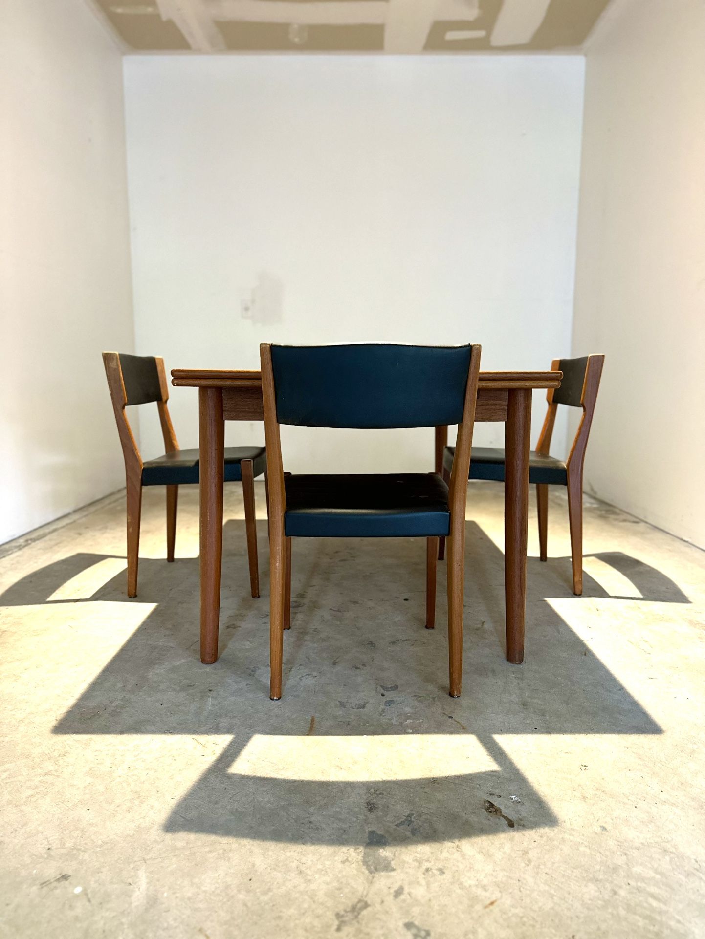Set Of Three Teak Chairs