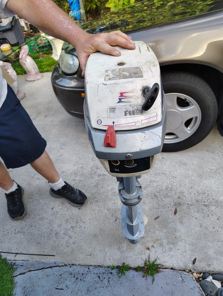 Evinrude Boat Motor 4 HP.