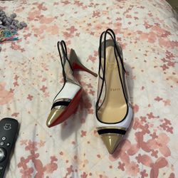 Christian Louboutin Highway Tri Color PVC Leather 